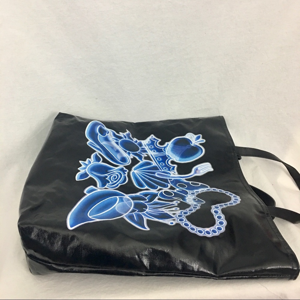 Disney Parks Princess Black Tote Bag Snow White Ariel Belle Cinderella & More - Picture 15 of 16